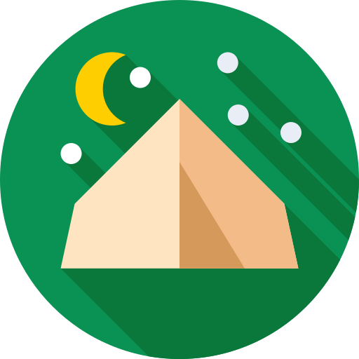 Tent free icon Tent free icon