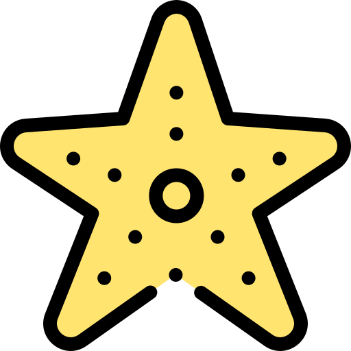 Estrella de mar icono gratis