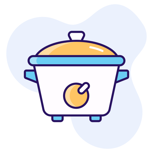 olla de cocción lenta icono gratis