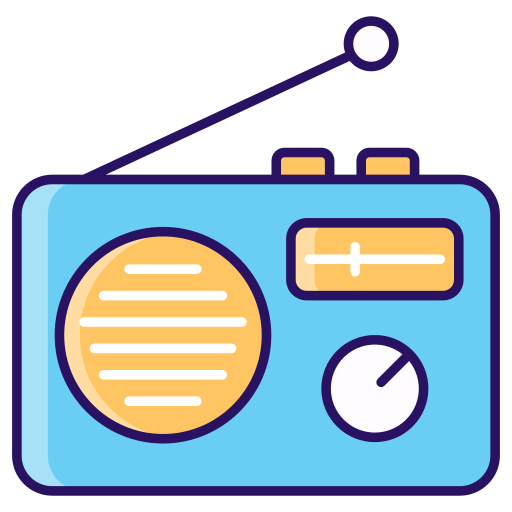 라디오 무료 아이콘