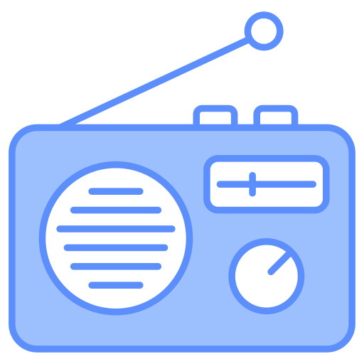 rádio grátis ícone