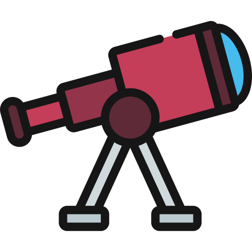 Telescope free icon