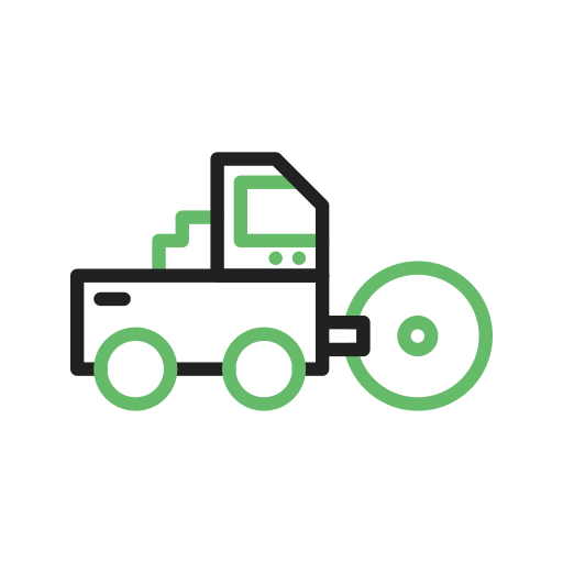 excavadora icono gratis