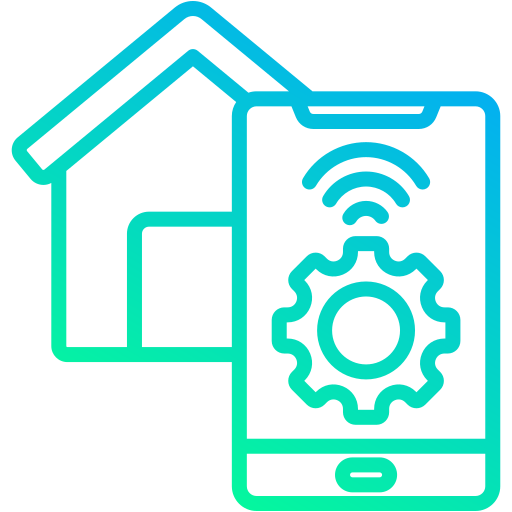 electrodomésticos inteligentes icono gratis