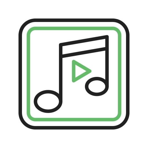 reproductor de música icono gratis