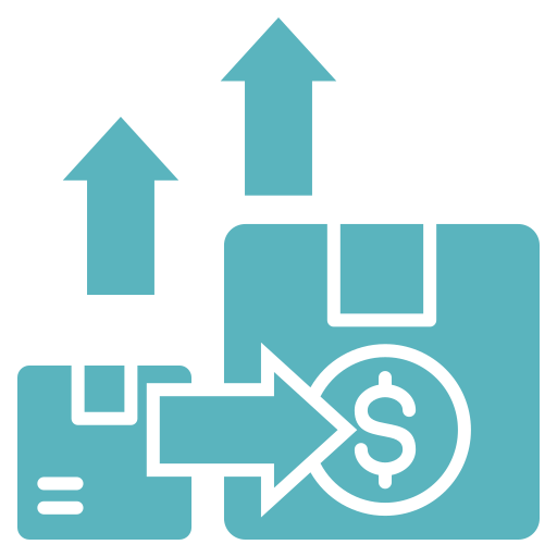 venta adicional icono gratis