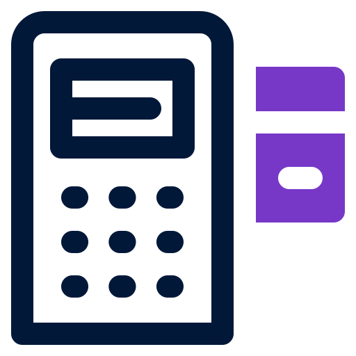 Payment machine free icon