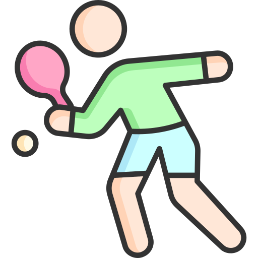 tenis de mesa icono gratis