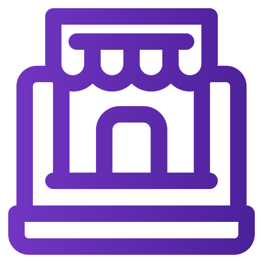 tienda en línea icono gratis