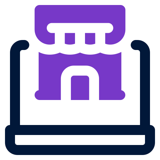 tienda en línea icono gratis