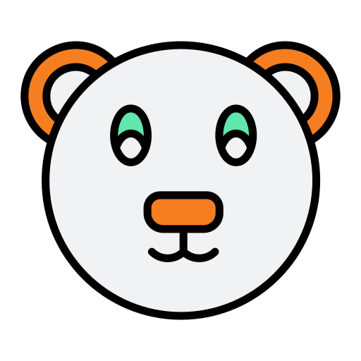 oso polar icono gratis