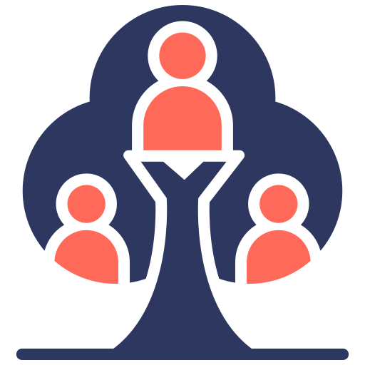 trabajo social icono gratis