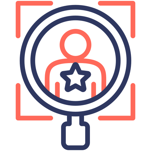 adquisición de talento icono gratis