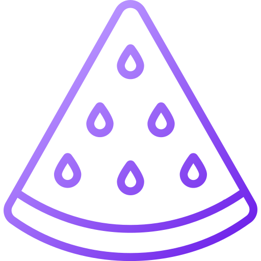 sandía icono gratis