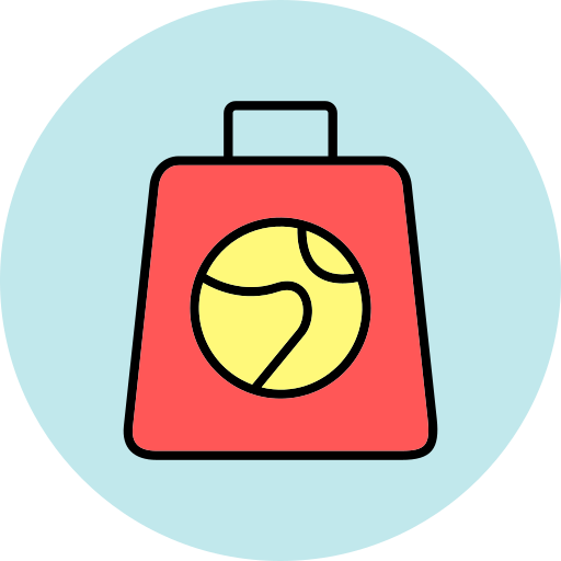 bolsa ecológica icono gratis