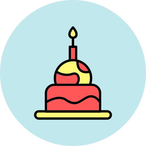 cumpleaños icono gratis