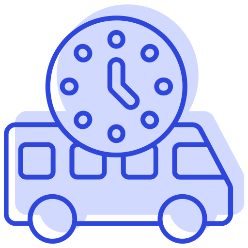Bus schedule free icon Bus schedule free icon