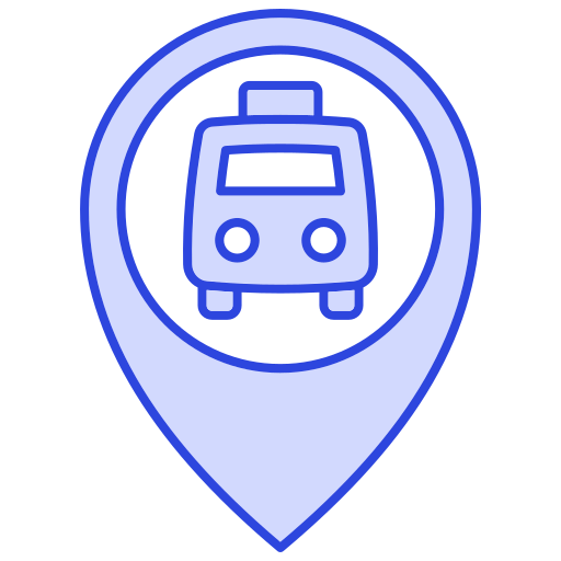 estación de tranvía icono gratis