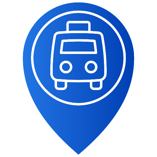 estación de tranvía icono gratis