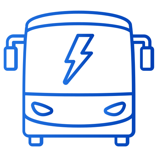 Ônibus elétrico grátis ícone Ônibus elétrico grátis ícone