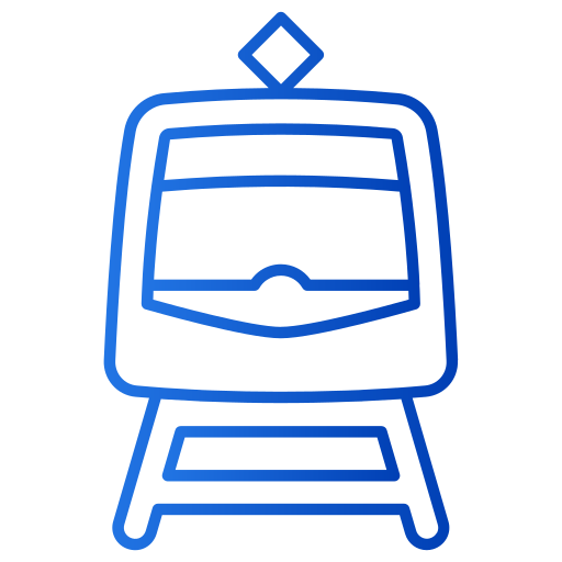tranvía icono gratis