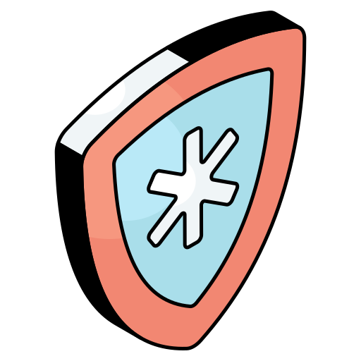 escudo de salud icono gratis