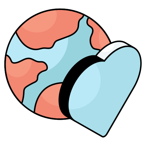 Global healthcare free icon