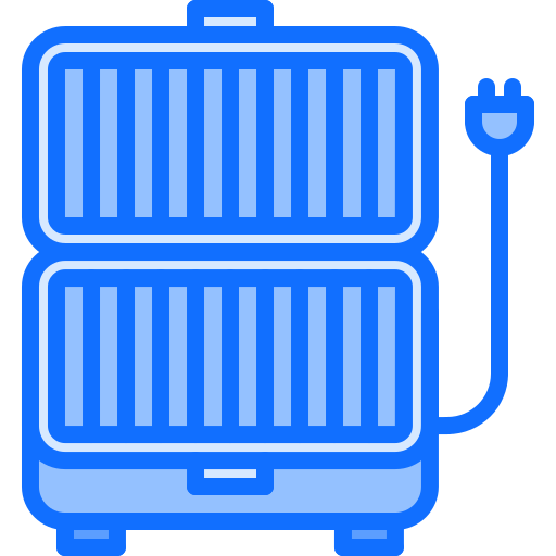 Parrilla electrica icono gratis