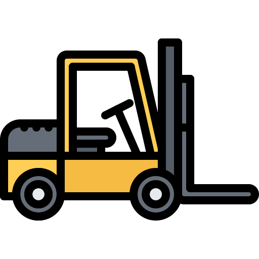 Forklift free icon Forklift free icon