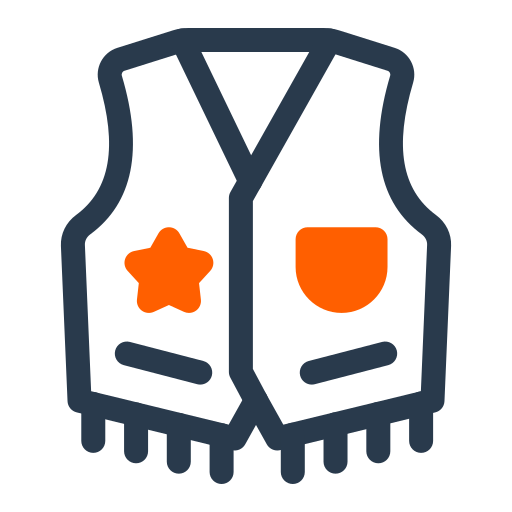 chaleco icono gratis