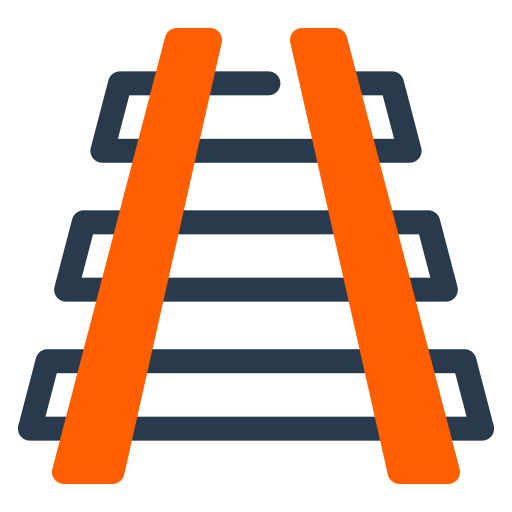 ferrocarril icono gratis