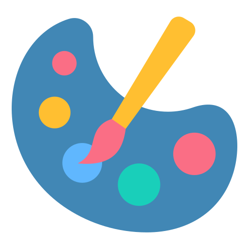 colorante icono gratis