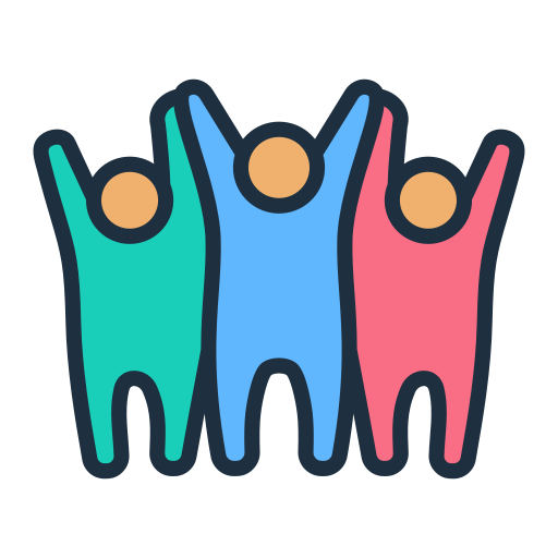 cooperación icono gratis