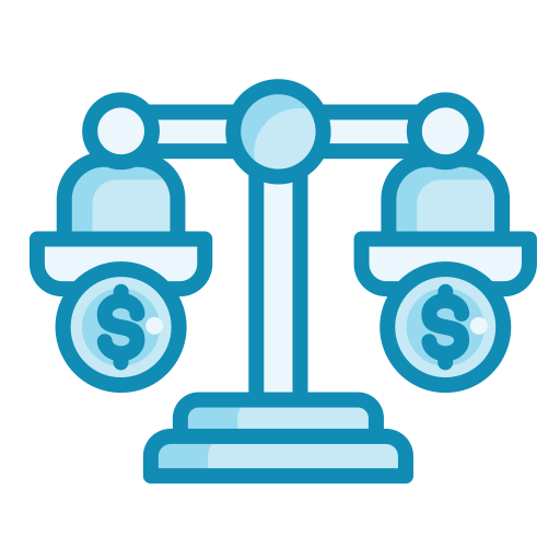 equidad icono gratis