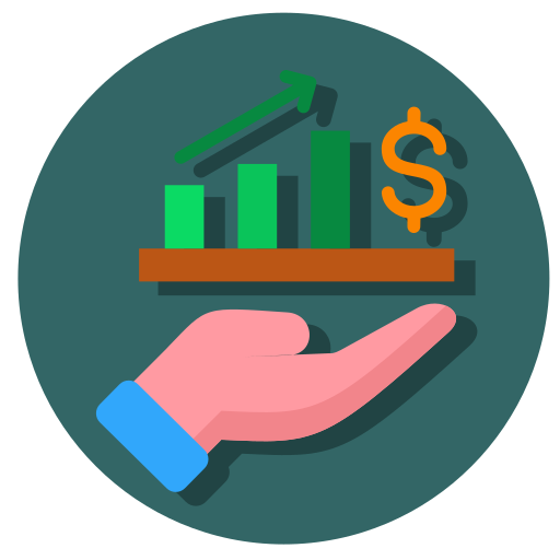 valores en cartera icono gratis