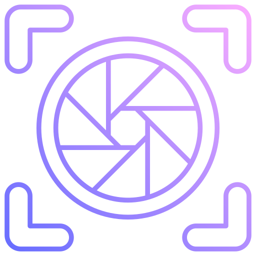 obturador icono gratis