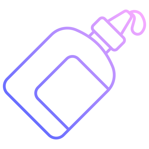 pegamento líquido icono gratis