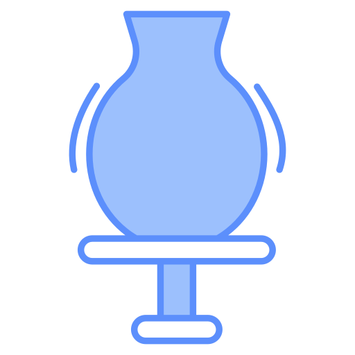 torno de alfarero icono gratis