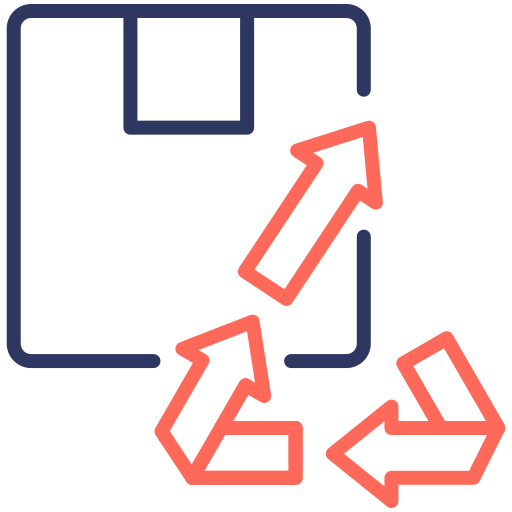 reciclado icono gratis