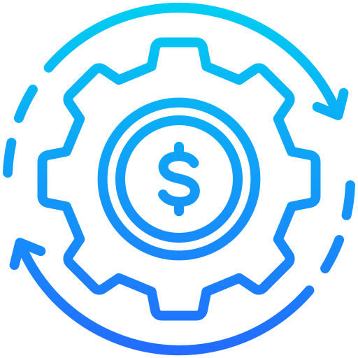 economía circular icono gratis