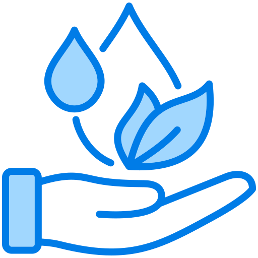 conservación del agua icono gratis