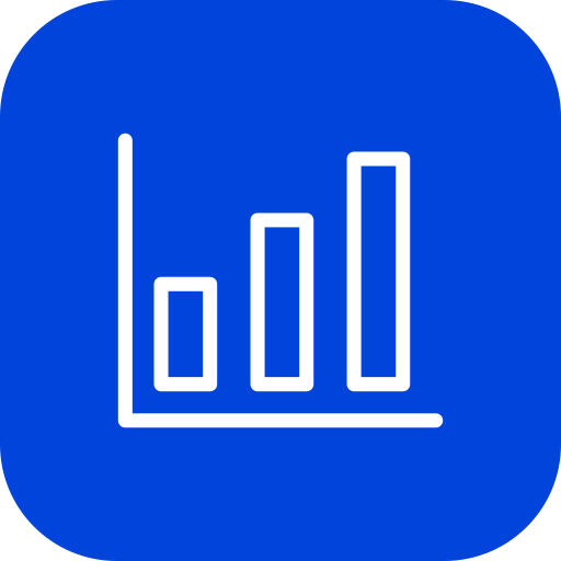 gráfico de barras icono gratis