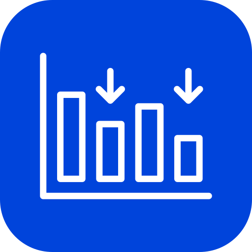 gráfico de barras icono gratis