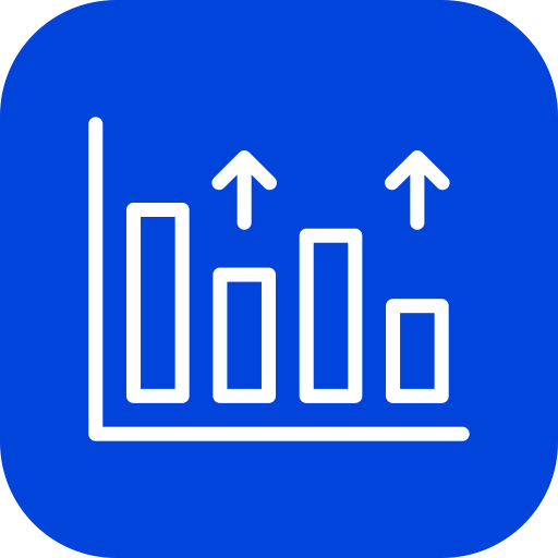 gráfico de barras icono gratis