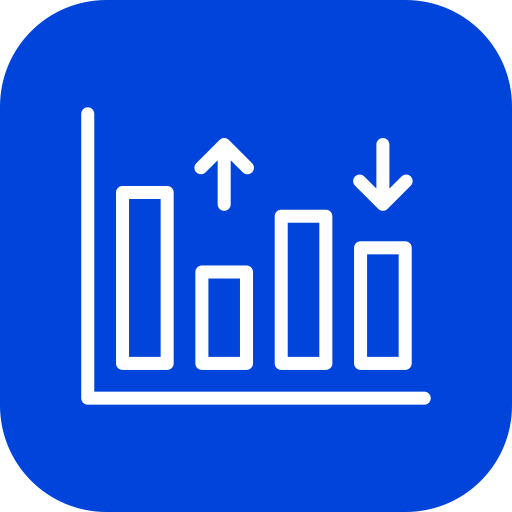 gráfico de barras icono gratis