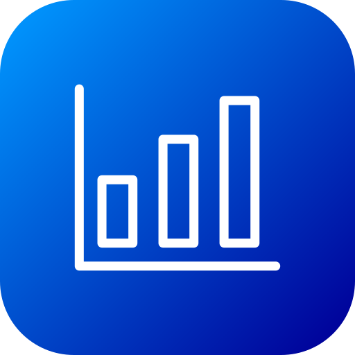 gráfico de barras icono gratis