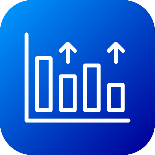 gráfico de barras icono gratis