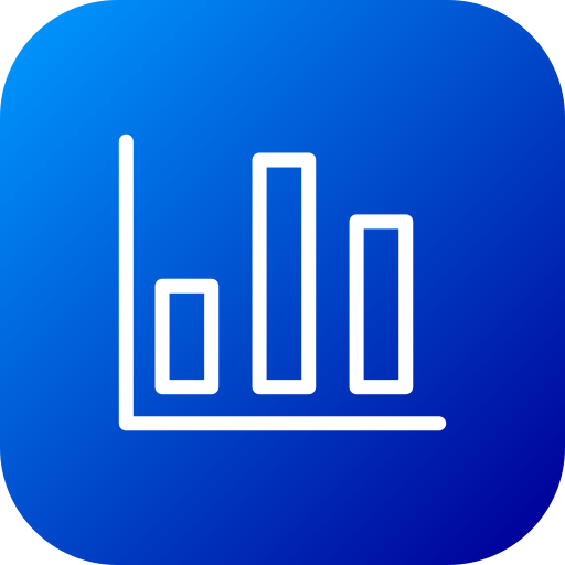 gráfico de barras icono gratis