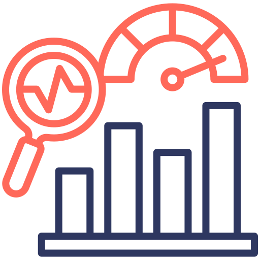 evaluación comparativa icono gratis