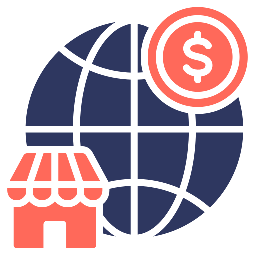 mercado global icono gratis
